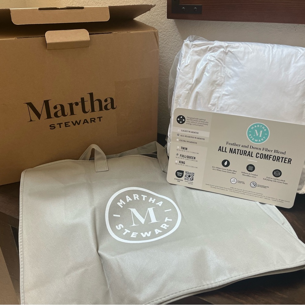 Martha Stewart All Season Down Comforter